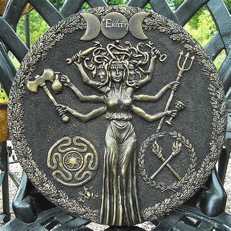 Earthly goddess revered in pagan religions
